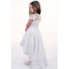 LaKey Alessandra asymetryczna sukienka koronkowa na wesele dla małej druhny 8