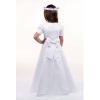 LaKey Anastazja długa biała sukienka komunijna i pokomunijna 5