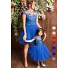 LaKey Love Tiulowa sukienka z koronką zestaw sukienek mama i córka - sukienka dla córki 1