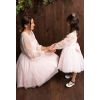 Sukienka gorsetowa z kropkowanym tiulem LaKey Tara zestaw sukienek mama i córka - sukienka dla mamy 2