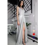 Długa błyszcząca suknia wieczorowa na studniówkę bal wesele- LaKey 384 1