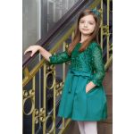 Koronkowa sukienka z rękawem dla dziewczynki model Dominika- wybór kolorów 12