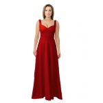 LaKey Eva długa czerwona sukienka dostawa w 24h