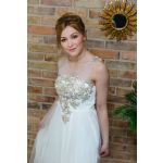 LaKey Rosalia suknia ślubna ze zdobieniami 2