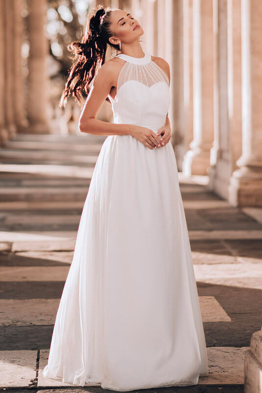 Gorsetowa suknia ślubna księżniczka Pilar